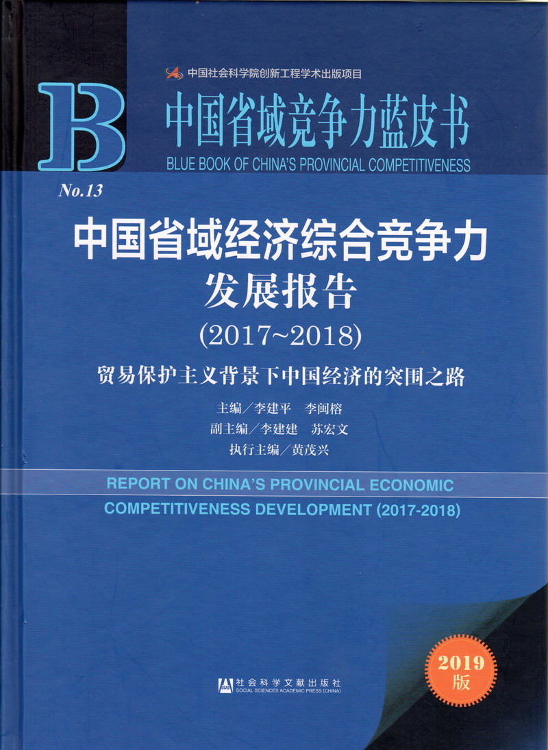 操逼电影在线看中国省域经济综合竞争力发展报告（2017-2018）